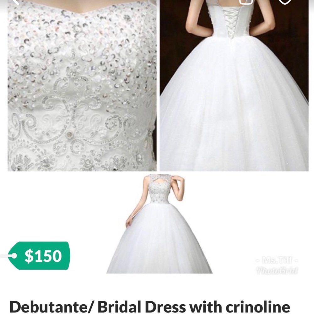 Debutante Bridal Dress